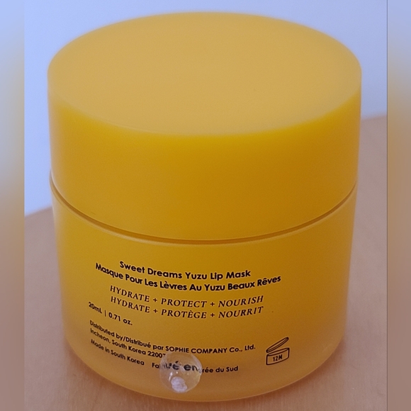 Glowiest Sweet Dreams Yuzu Lip Mask 20mL/0.71 oz - Picture 2 of 4